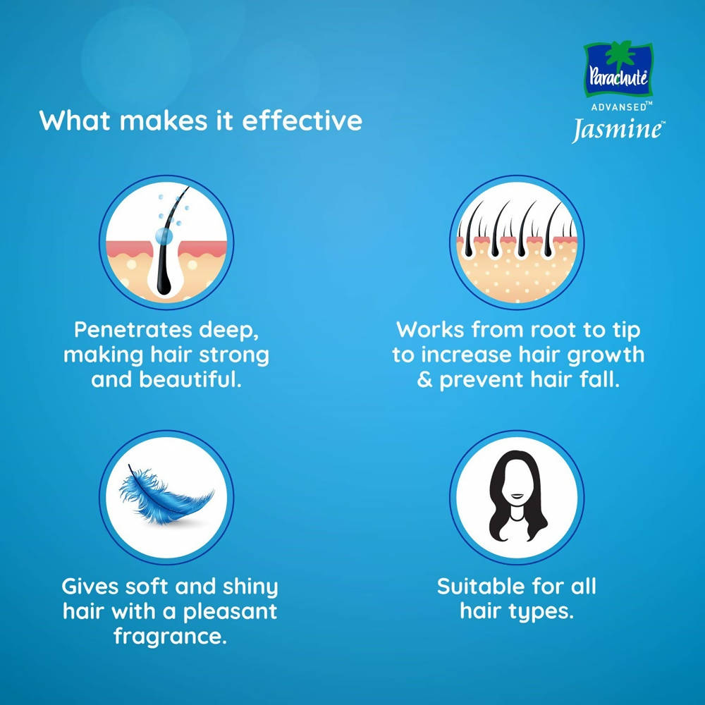 Parachute Advansed Jasmine Non-Sticky Coconut Hair Oil Ingredients