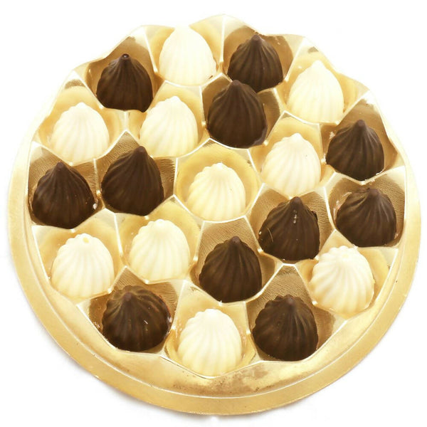 Ghasitaram Dark and White Chocolate Modaks - Distacart