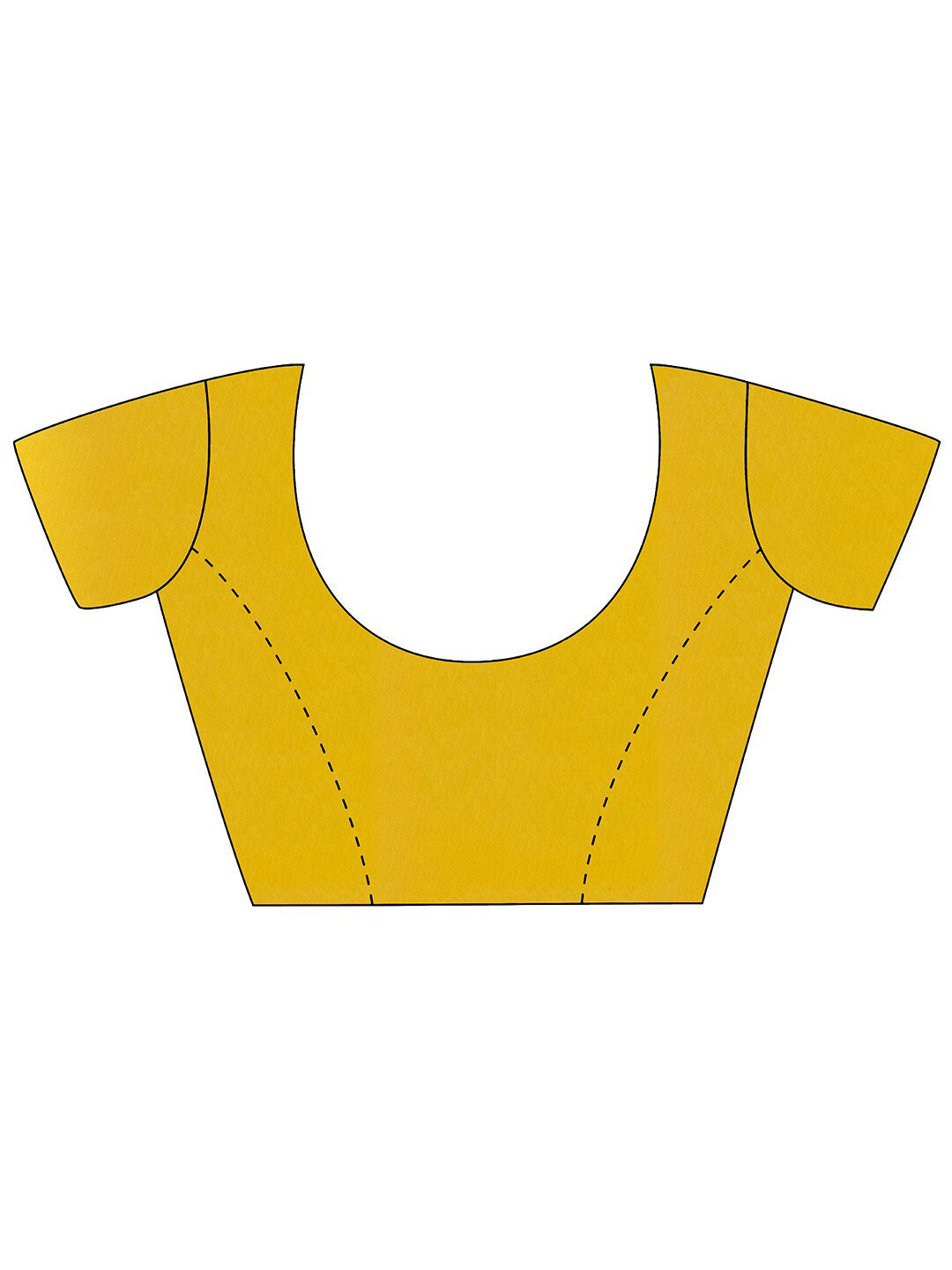 Mitera Yellow Striped Mirror Work Pure Georgette Saree - Distacart