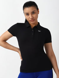 Thumbnail for Reebok Training App Slim Fit Polo Collar T-shirt - Distacart