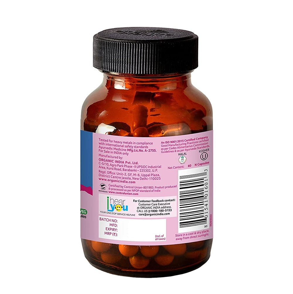 Organic India Shatavari Capsules - Distacart