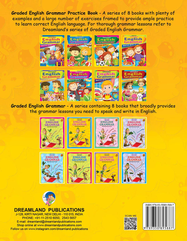 Dreamland Graded English Grammar Practice Book - 2 - Distacart