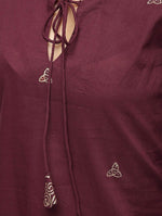 Thumbnail for Cheera Straight Front Keyholl Eligant Kurta With Straight Printed Borderd Design Plazo Set