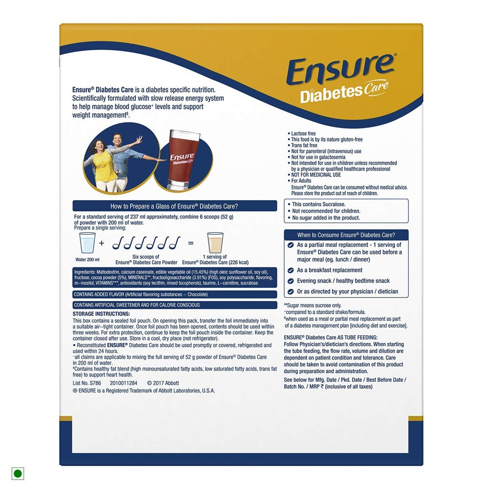 Ensure Diabetes Care Powder Chocolate