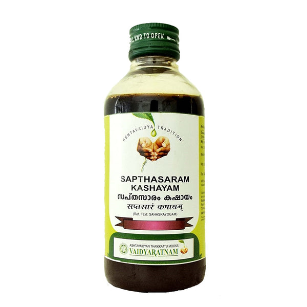 Vaidyaratnam Sapthasaram Kashayam - Distacart