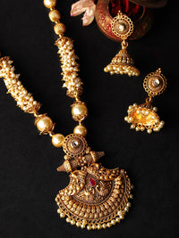Thumbnail for Rubans Women Gold-Plated Handcrafted Jewellery Set - Distacart