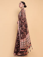 Thumbnail for Soch Floral Organza Saree - Distacart