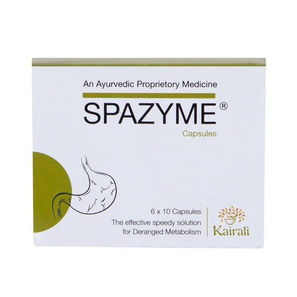 Kairali Ayurvedic Spazyme Capsules - Distacart