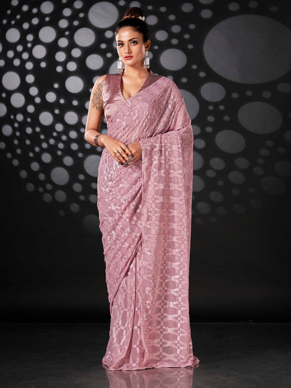 Tikhi Imli Embellished Saree - Distacart