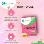 Thumbnail for Velbiom Lactogut Kidz Probiotics Powder For Kids - Distacart