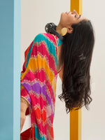 Thumbnail for Tikhi Imli Leheriya Gotta Patti Saree - Distacart