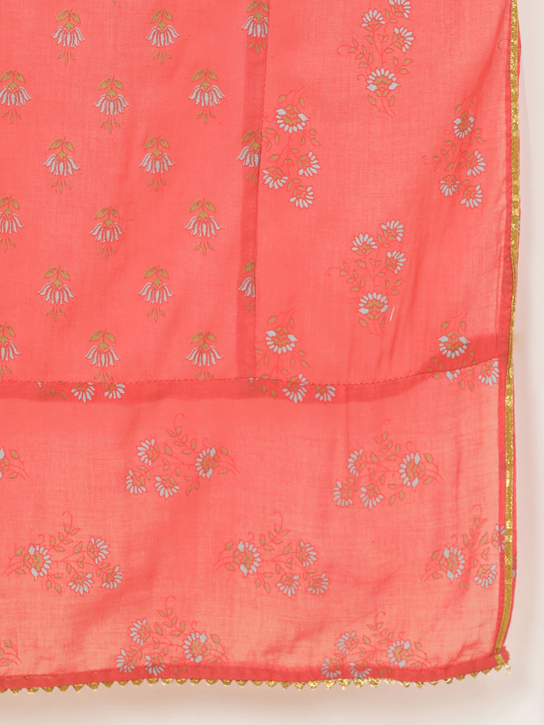 HERE&NOW Women Blue Floral Printed Kurta Set - Distacart
