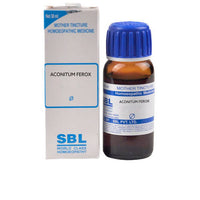 Thumbnail for SBL Homeopathy Aconitum Ferox Mother Tincture Q