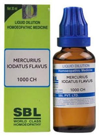 Thumbnail for SBL Homeopathy Mercurius Iodatus Flavus Dilution