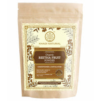 Thumbnail for Khadi Natural Organic Reetha Fruit Powder