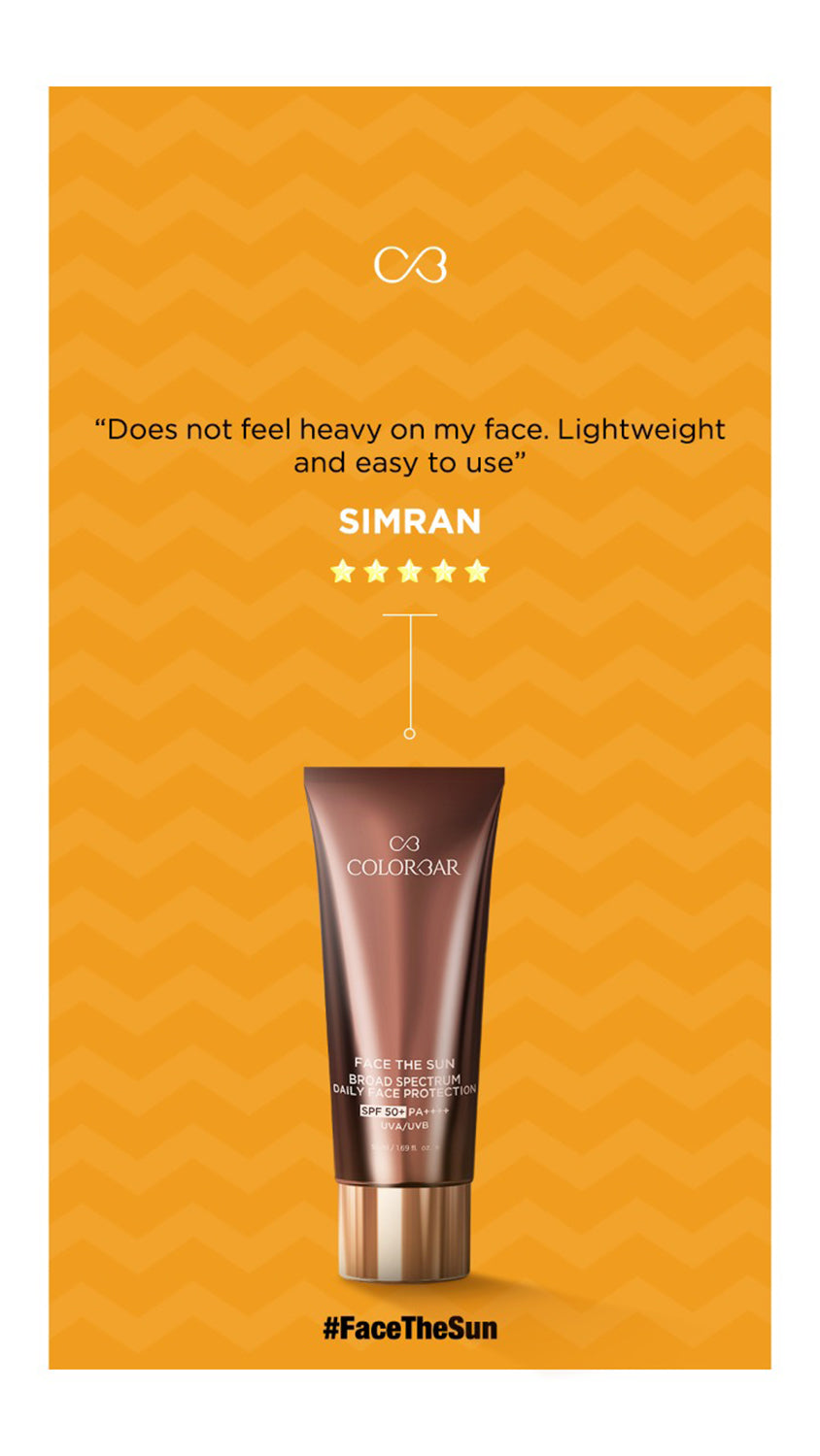 Colorbar Sunscreen Face The Sun Broad Spectrum Daily Face Protector - Distacart