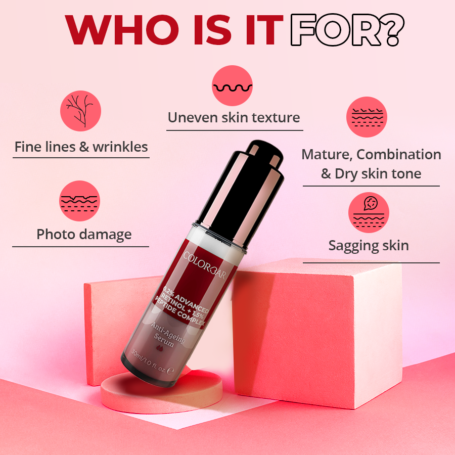 Colorbar Serum Retinol +1% Vit C + 1%Ha - Distacart