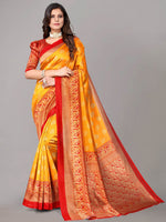 Thumbnail for Kalini Floral Art Silk Saree - Distacart
