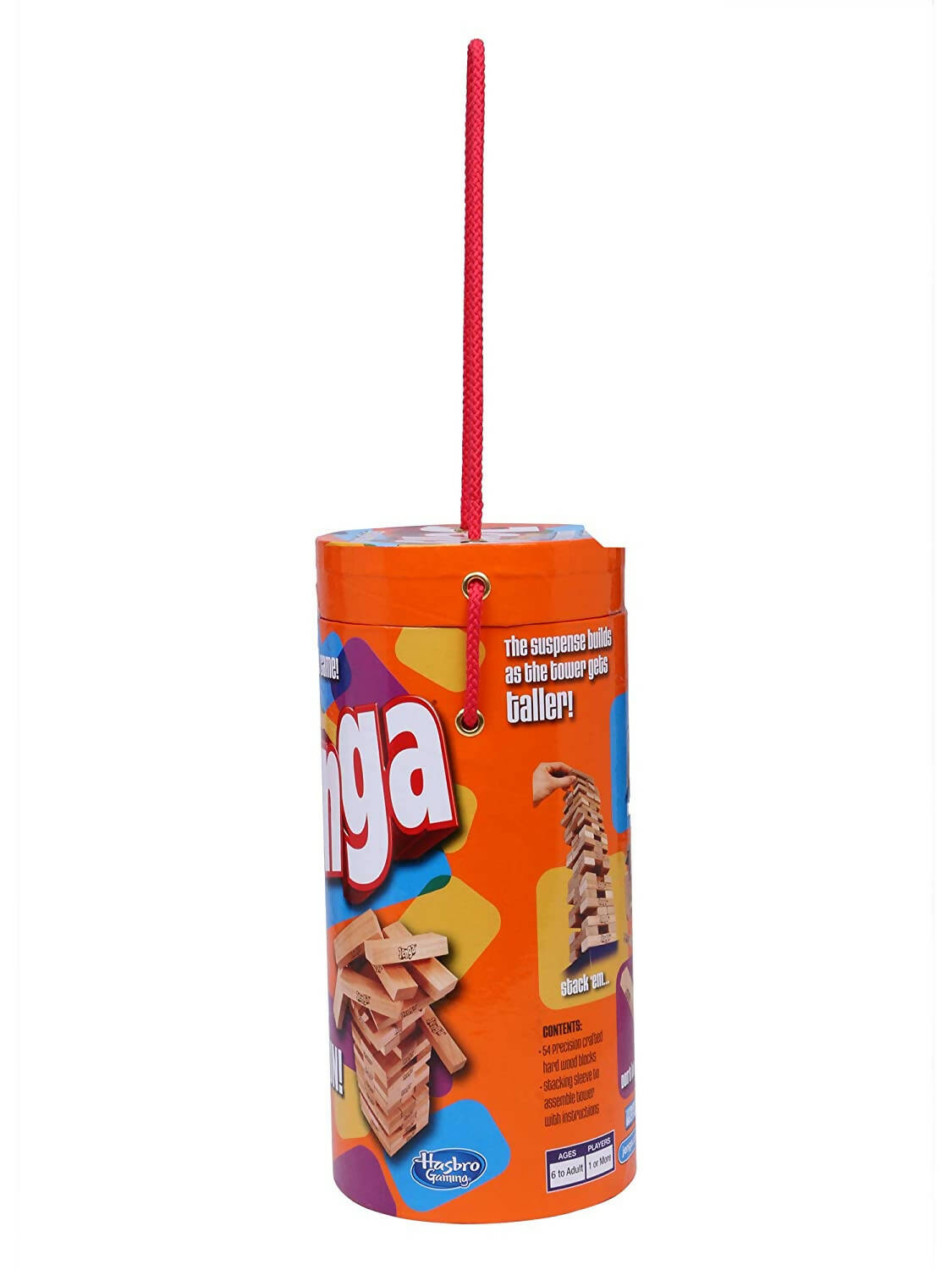 Sardar Ji Ki Dukan Gaming Jenga Tube Pack Hardwood Blocks Stacking Tower Game For Kids Ages 6 And Up, 1 Or More Players - Distacart