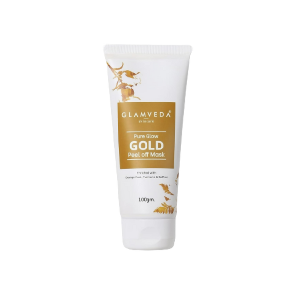 Glamveda Pure Glow Gold Peel Off Mask - Distacart