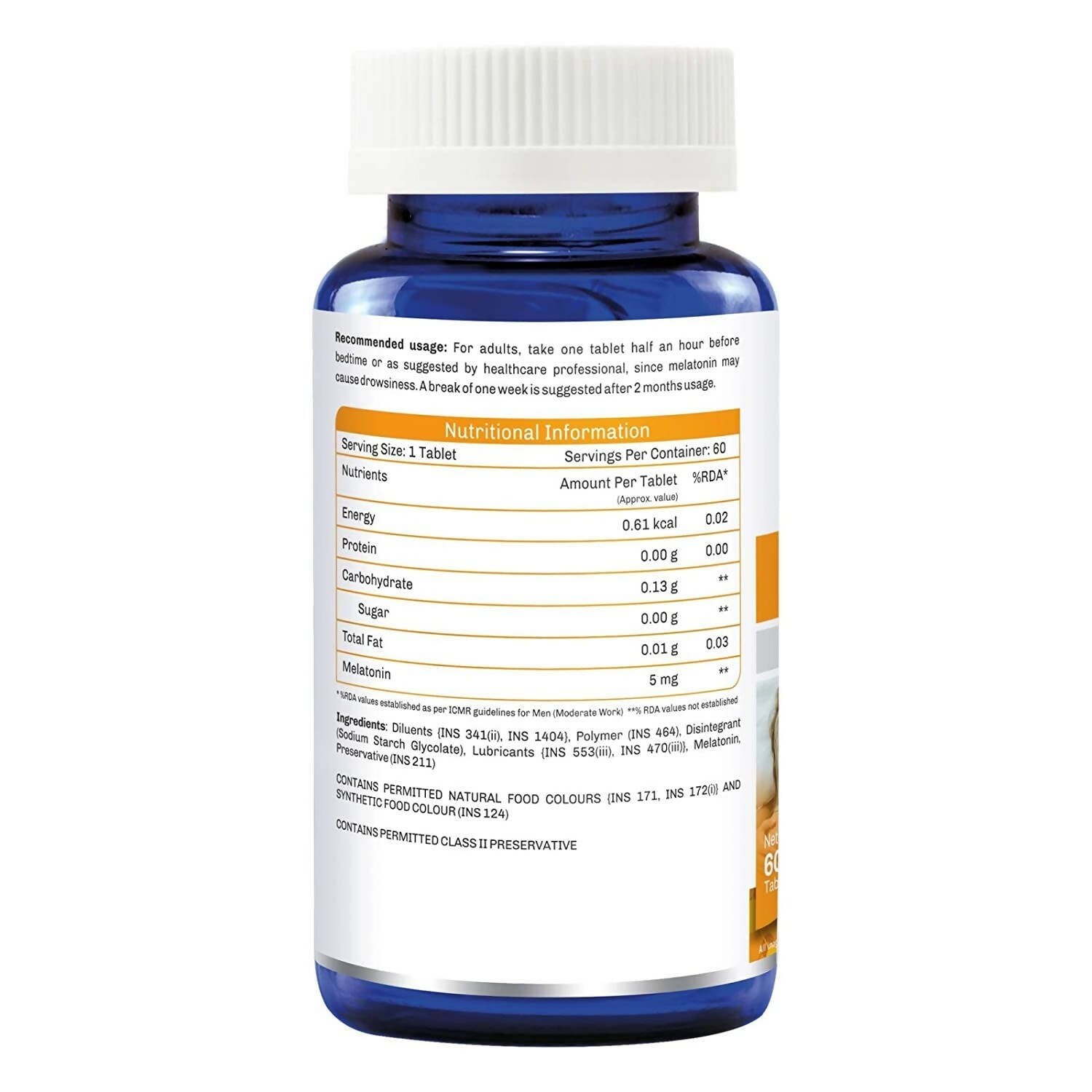 Onelife Sleep Tight Melatonin Tablets - Distacart