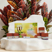 Thumbnail for Herbal Tree Grape Wine Facial Kit - Distacart