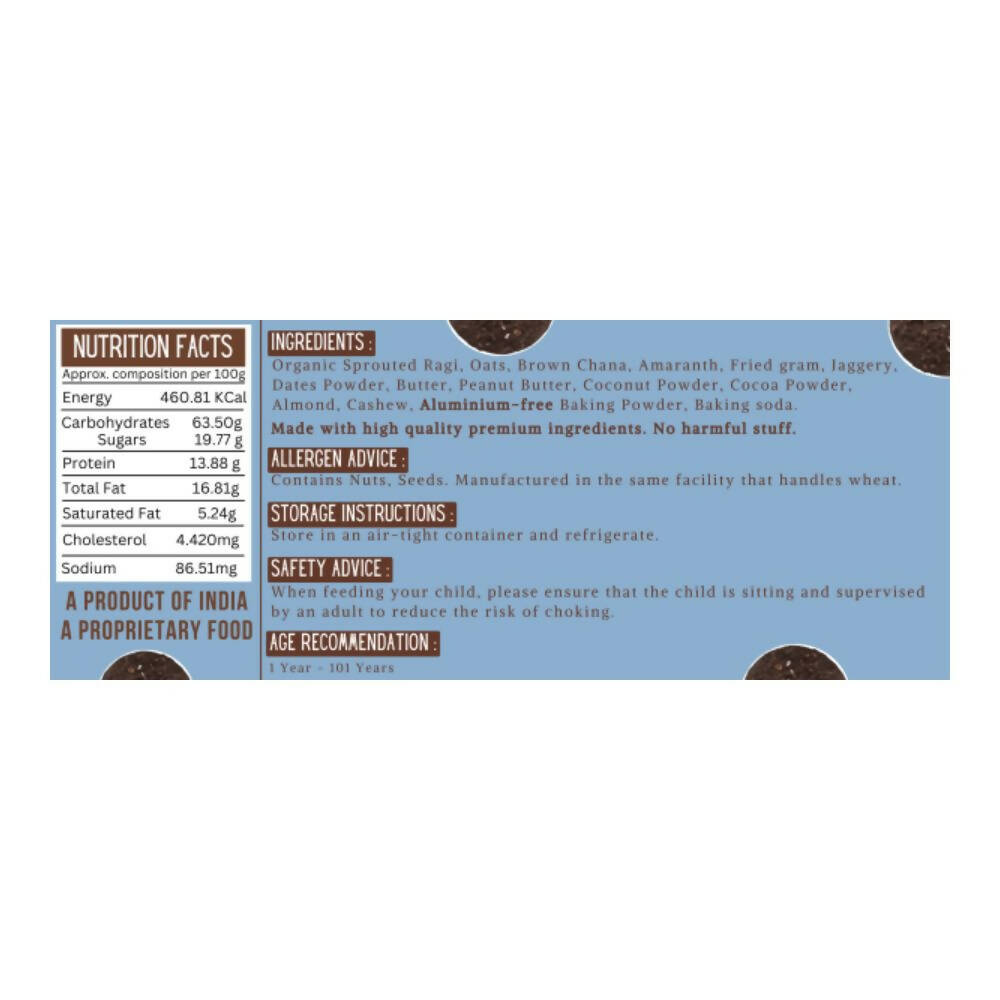 TummyFriendly Foods Oats & Chocolate Millet Cookies - Distacart