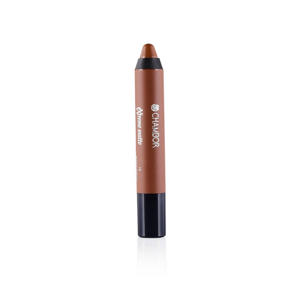 Chambor Saddle Brown 10 Extreme Matte Long Wear Lip Colour online