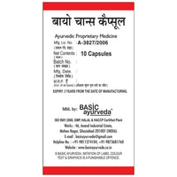 Thumbnail for Basic Ayurveda Bio Chance Capsules For Women Usages