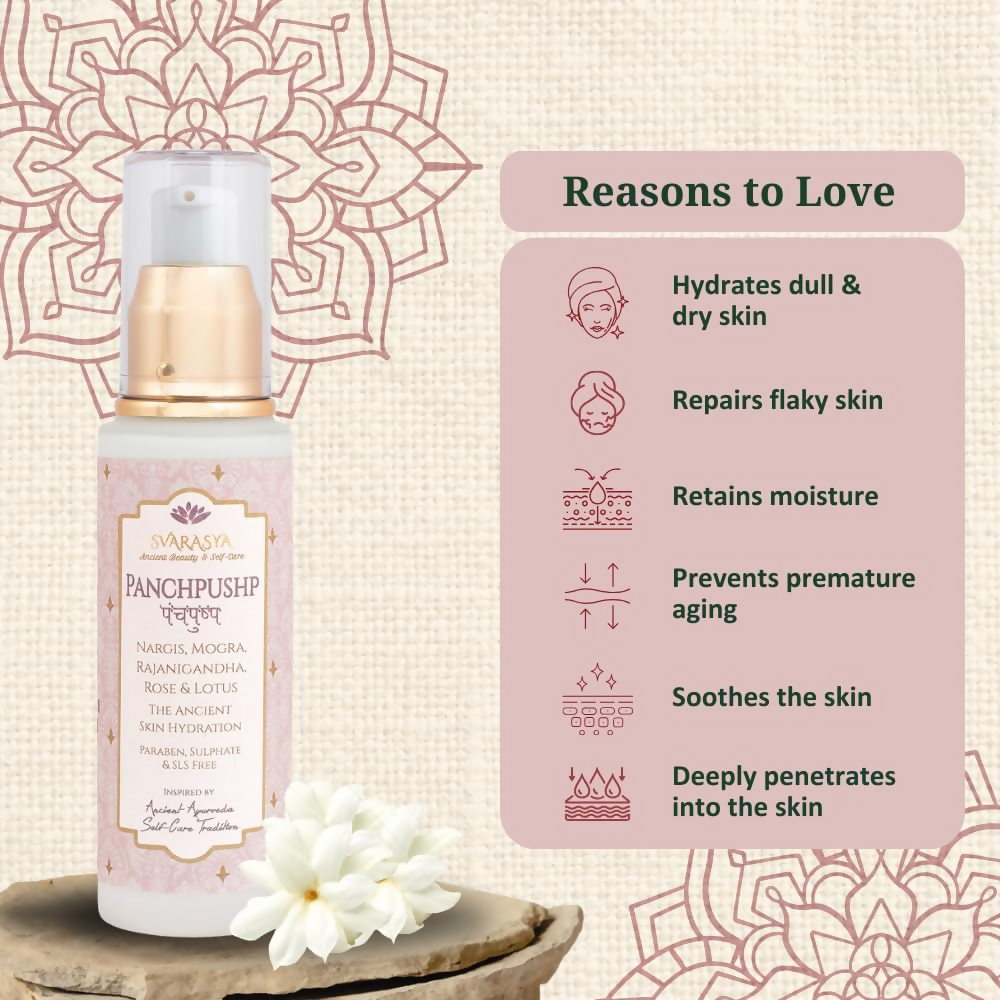 Svarasya Panchpushp Moisturizer Lotion - Distacart
