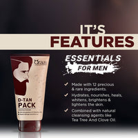 Thumbnail for Qraa Men De-Tan Pack for Men