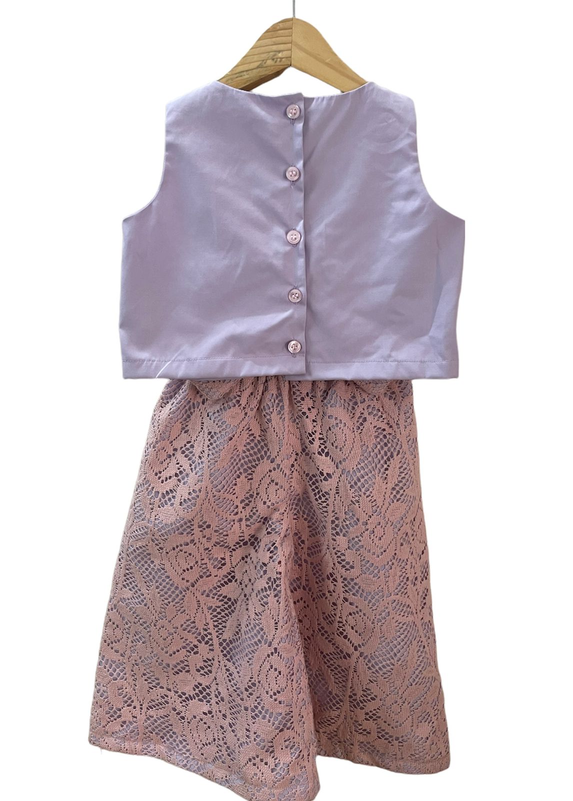 ArthLife Lavender And Pink Bow Co-Ord Set - Distacart