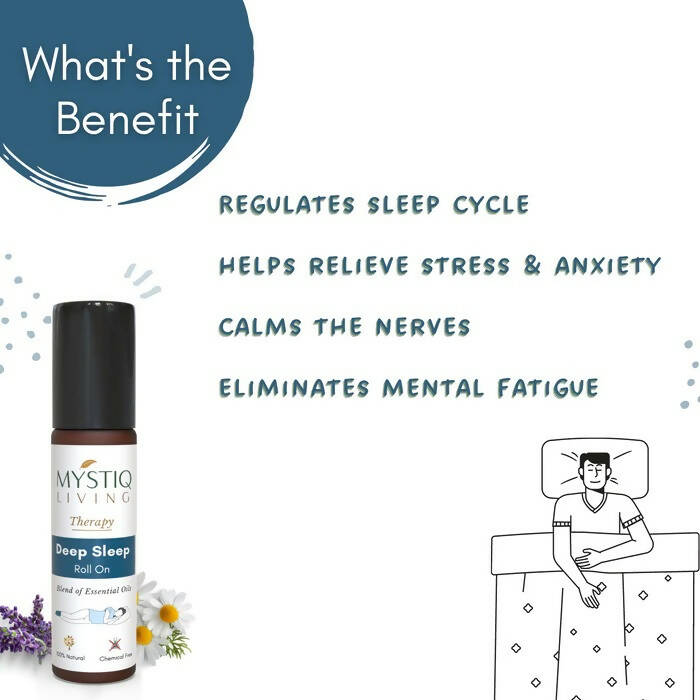 Mystiq Living Therapy Deep Sleep Roll On - Distacart