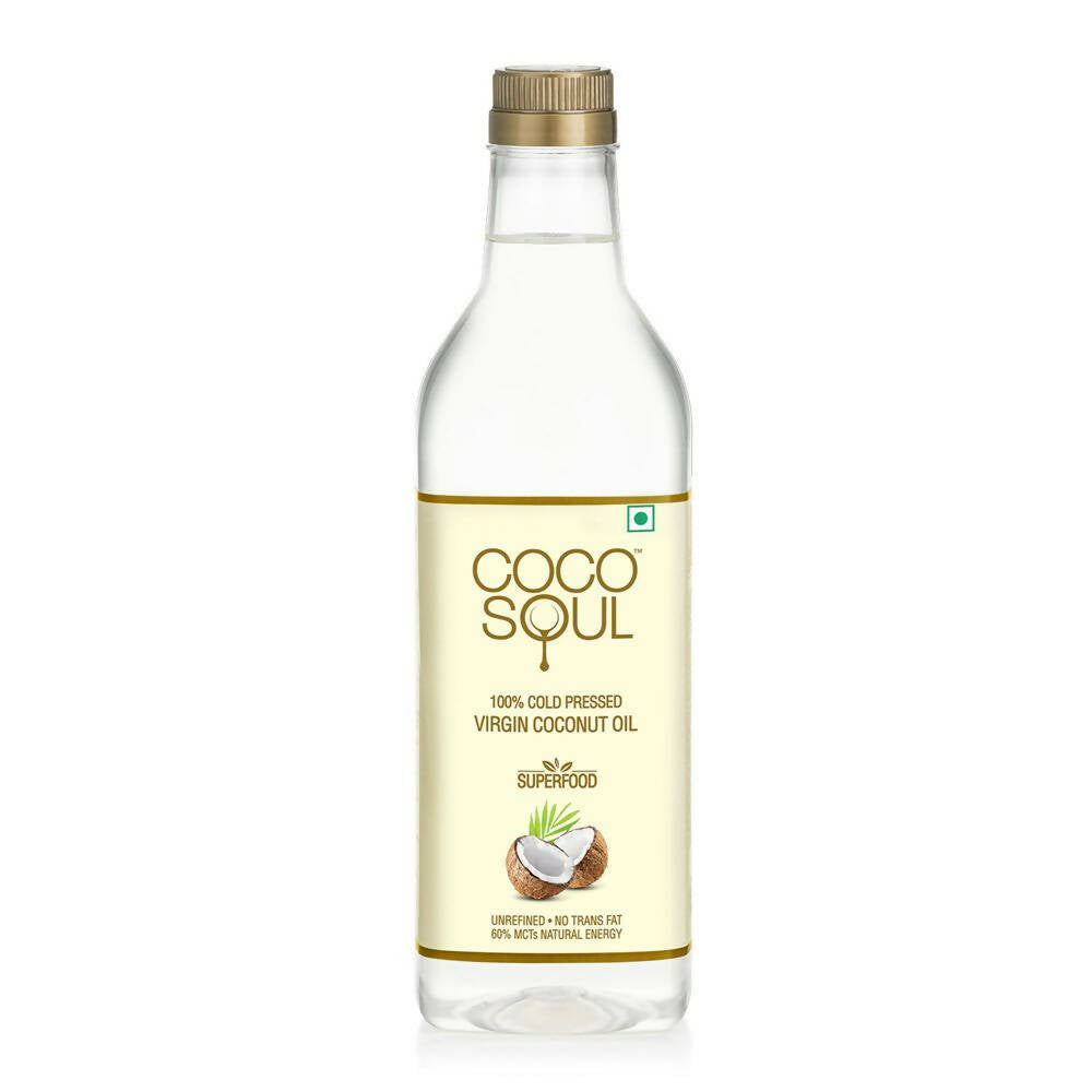 Coco Soul Cold Pressed Natural Virgin Coconut Oil - Distacart