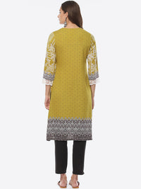 Thumbnail for Biba Women Ethnic Motifs Printed Kurta - Distacart