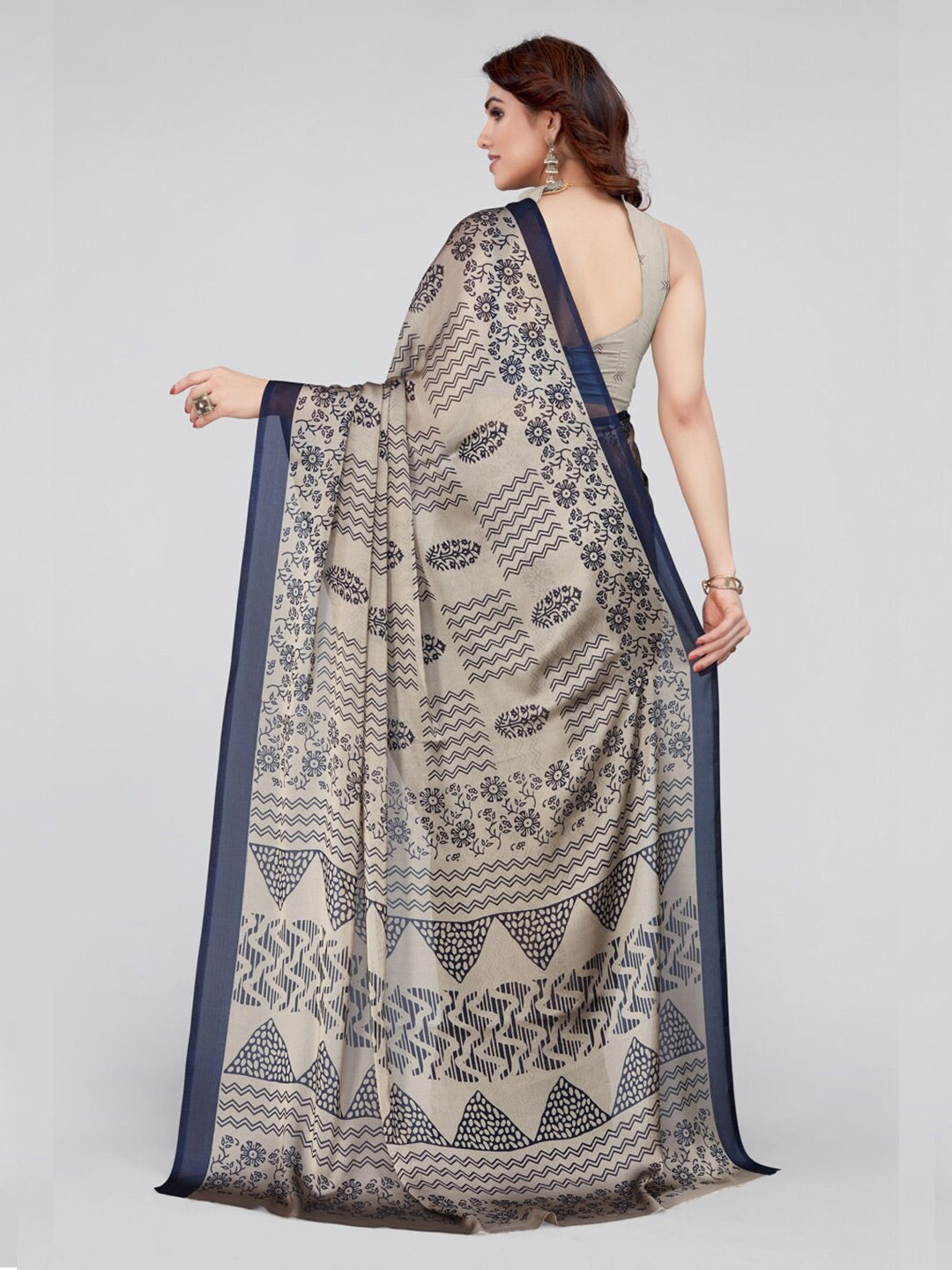 Kalini Floral Printed Saree - Distacart