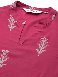 Thumbnail for Biba Women Ethnic Motifs Printed Kurta with Palazzos - Distacart