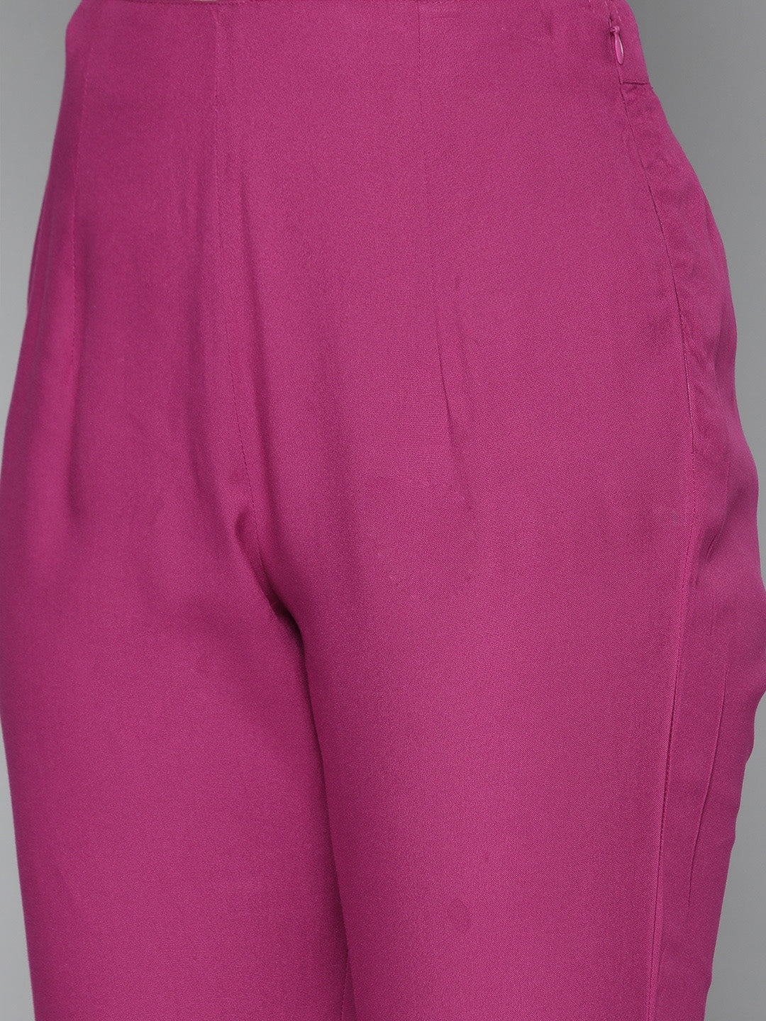 HERE&NOW Ethnic Motifs Embroidered Kurta with Trousers & Dupatta - Distacart