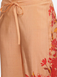 Thumbnail for Biba Floral Printed A-Line Kurta with Palazzos - Distacart