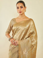 Thumbnail for Soch Woven Design Zari Tussar Saree - Distacart