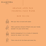 Thumbnail for Glamveda Orange Anti Tan Foaming Face Wash