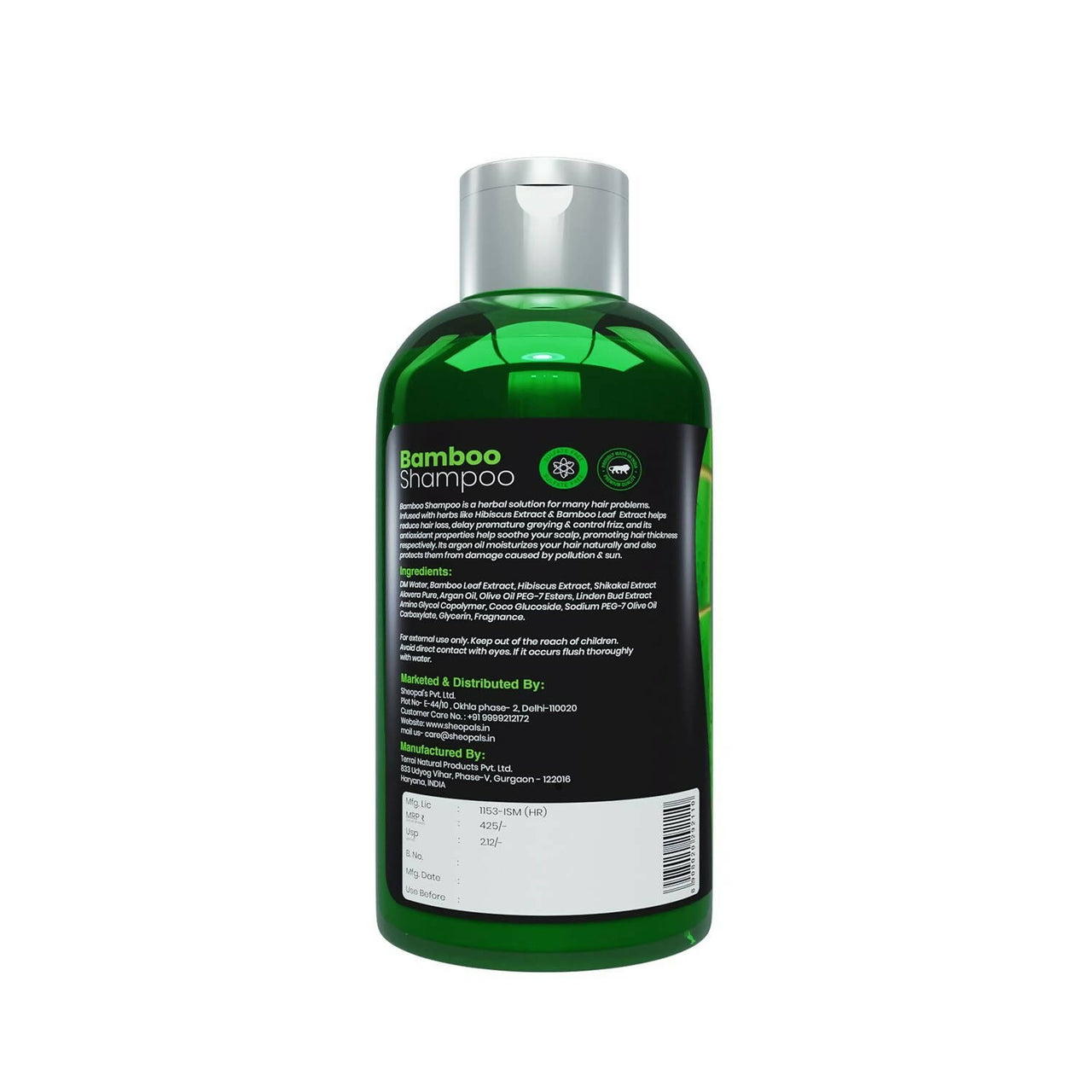 Sheopal's Bamboo Shampoo - Distacart