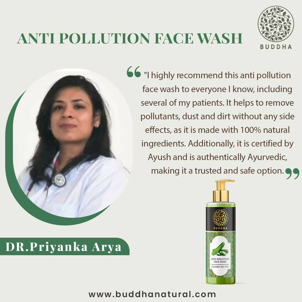 Buddha Natural Anti Pollution Face Wash - Distacart