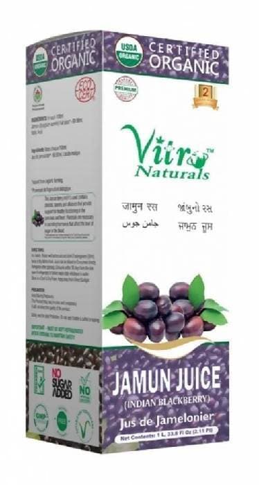 Vitro Naturals Certified Organic Jamun Juice - Distacart
