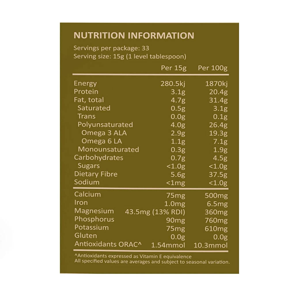 Nourish You Organic Black Chia Seeds