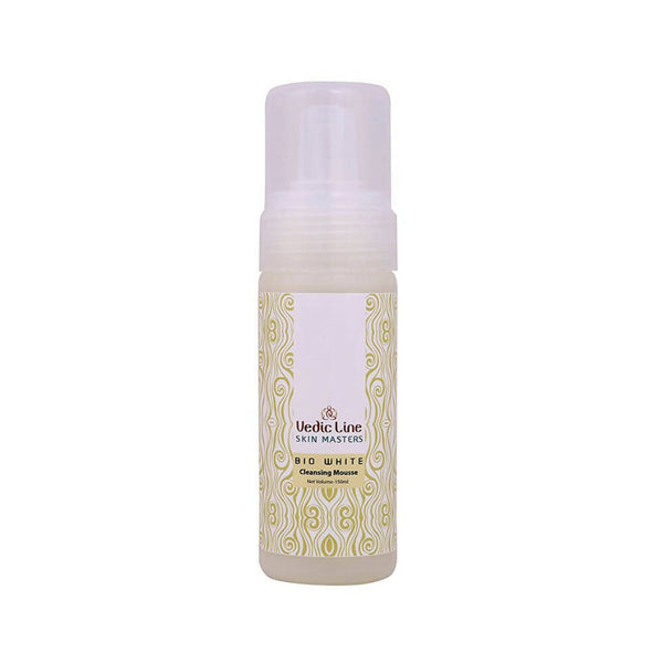 Vedic Line Skin Masters Bio White Cleansing Mousse - Distacart