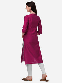 Thumbnail for HERE&NOW Women Straight Kurta - Distacart