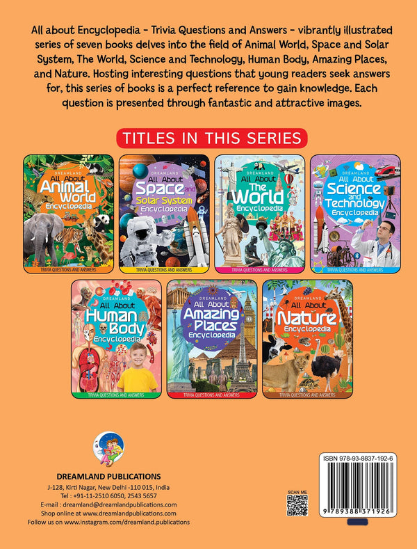 Dreamland Nature Encyclopedia for Children Age 5 - 15 Years- All About Trivia Questions and Answers - Distacart