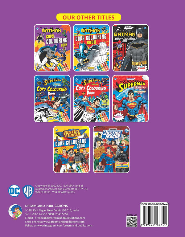 Dreamland Batman Copy Colouring Book - Distacart