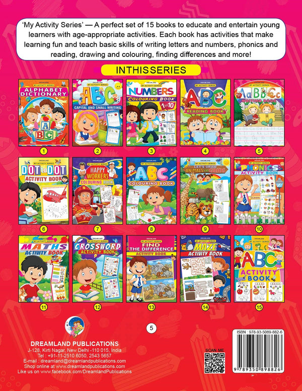 Dreamland My Activity- ABC Writing Book - Distacart